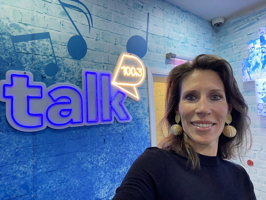 charlotte at Talk 1003 radio