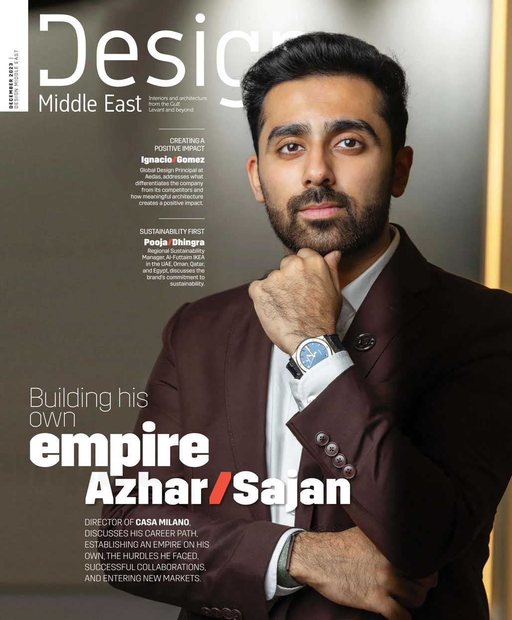 Design Middle East December 2023 cover